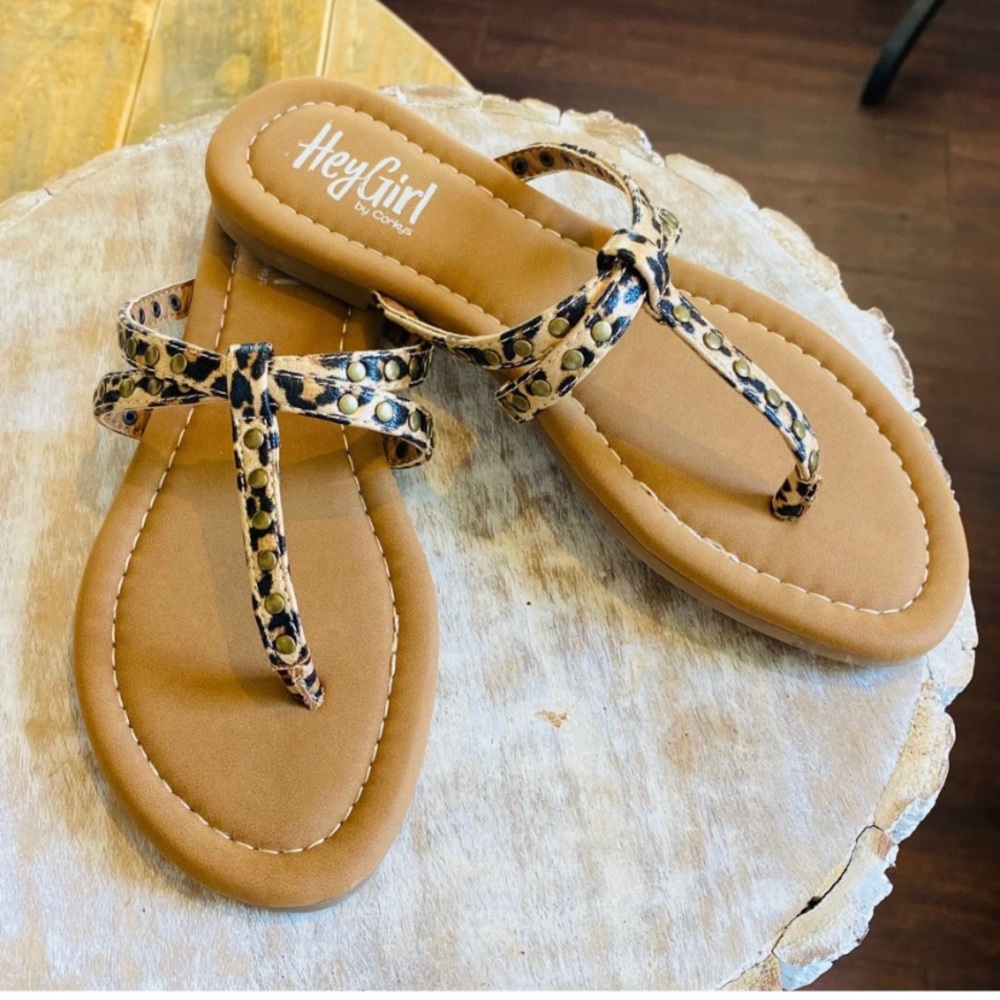 Corkys hey girl sandals size 8.